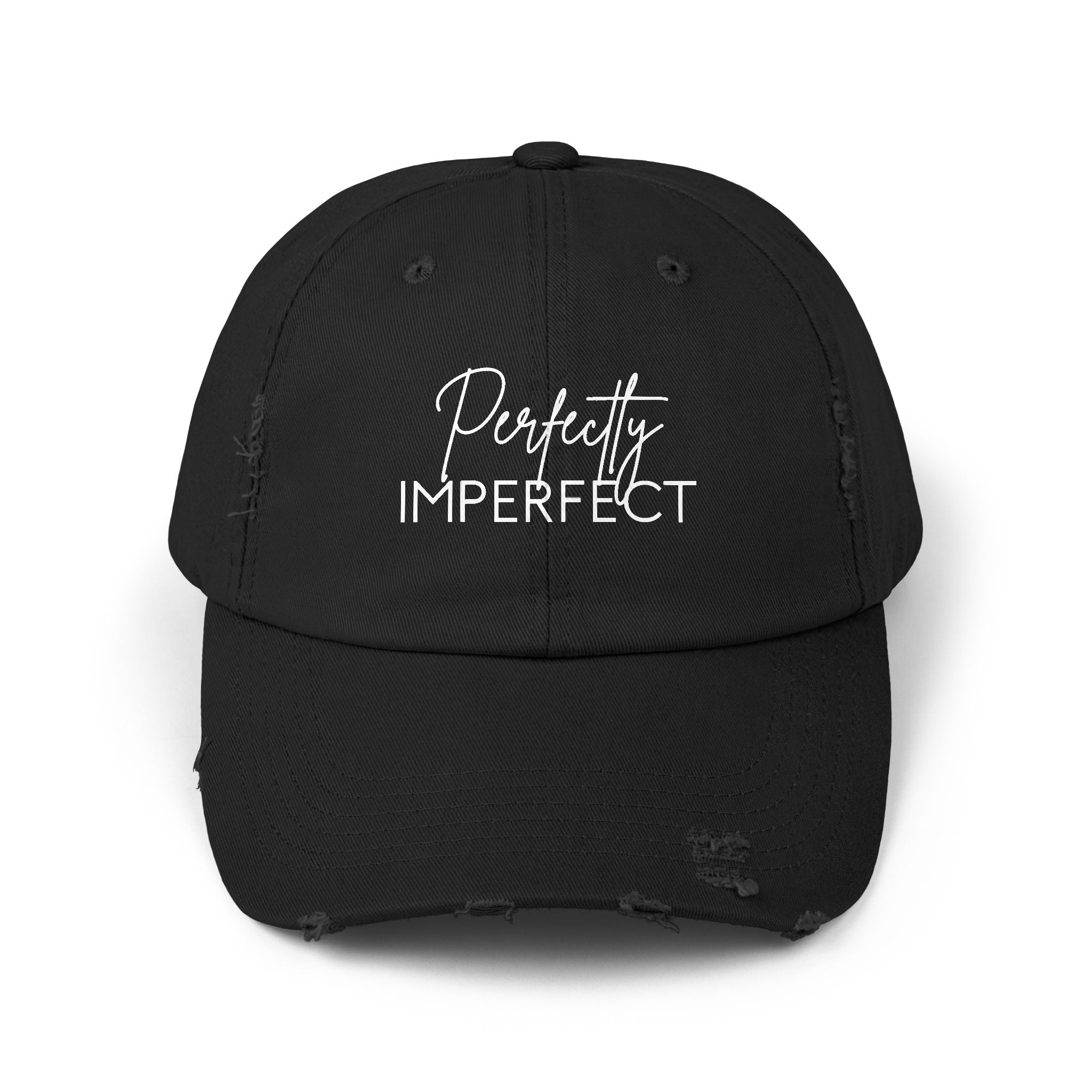 Distressed Cap - Trendy Unisex Hat for Casual Wear