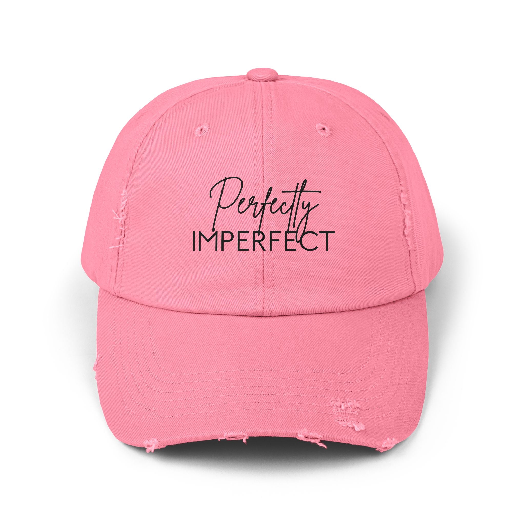 Distressed Cap - Trendy Unisex Hat for Casual Wear