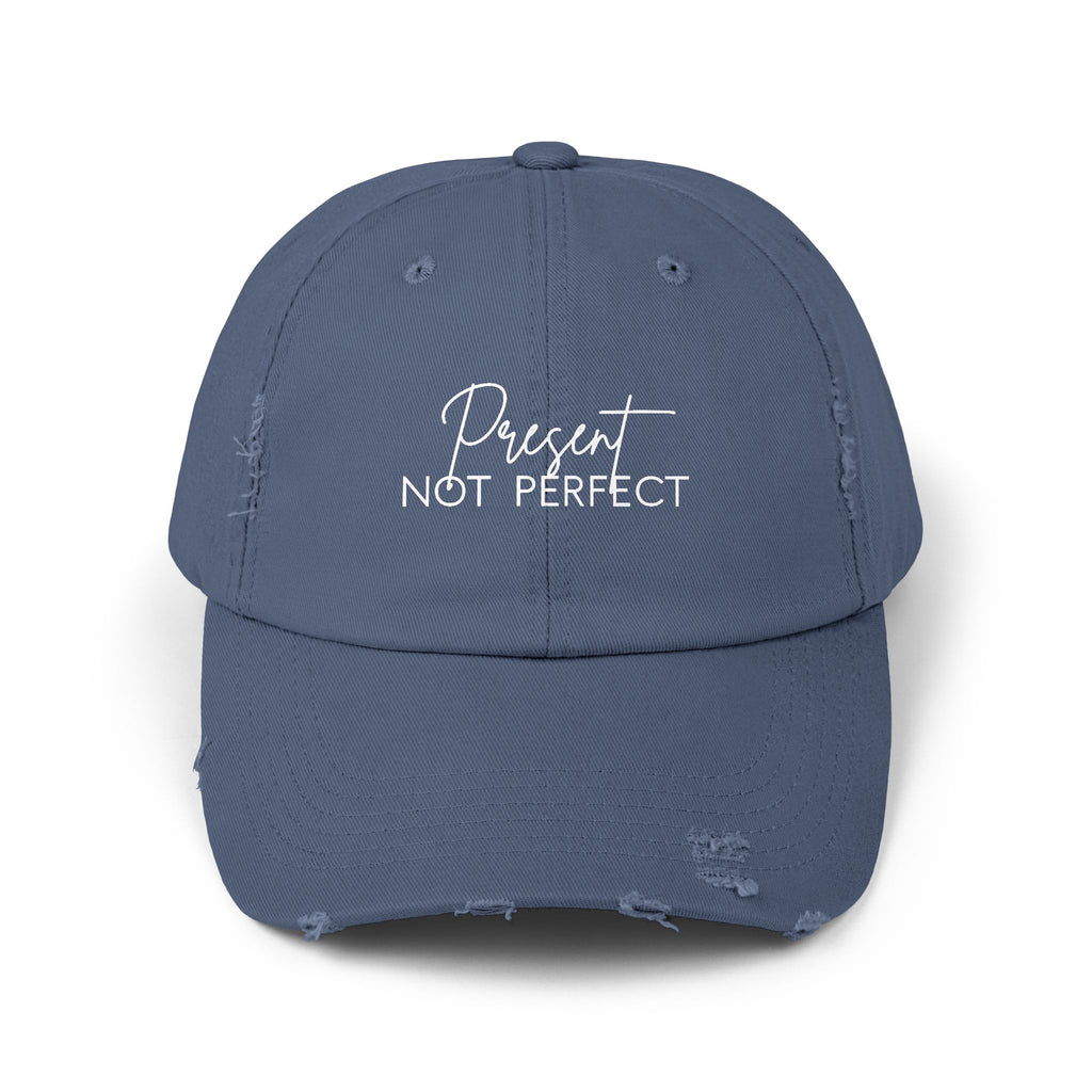 Distressed Cap - Trendy Unisex Hat for Casual Wear
