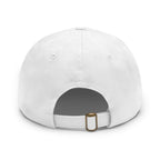 Stylish Dad Hat, Casual Everyday Wear, Father's Day Gift, Outdoor & Fun, Adjustable Cap, Unique Leather Patch Design