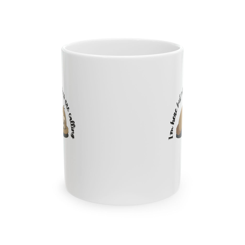 Sleepy Sloth Ceramic Mug