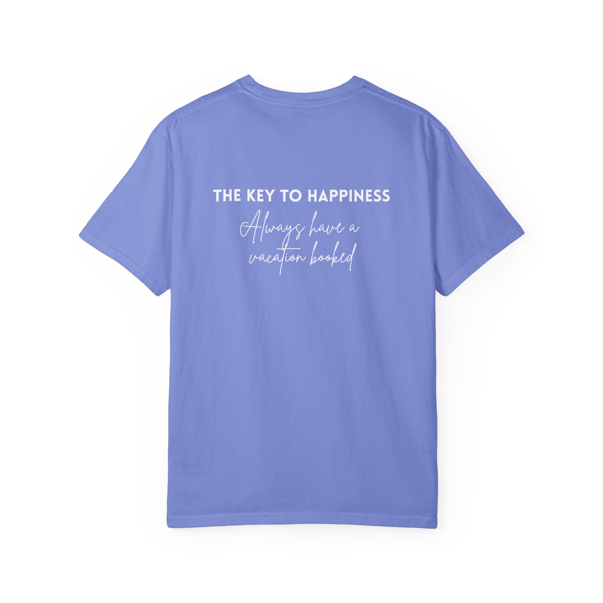 Comfort Colors Garment-Dyed Travel T-Shirt - 'We Trippin' & 'The Key to Happiness'