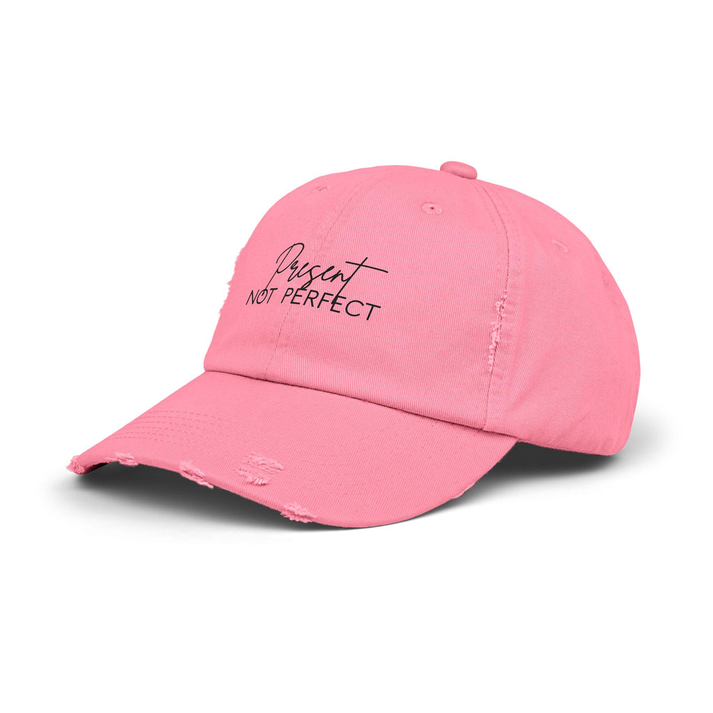 Distressed Cap - Trendy Unisex Hat for Casual Wear