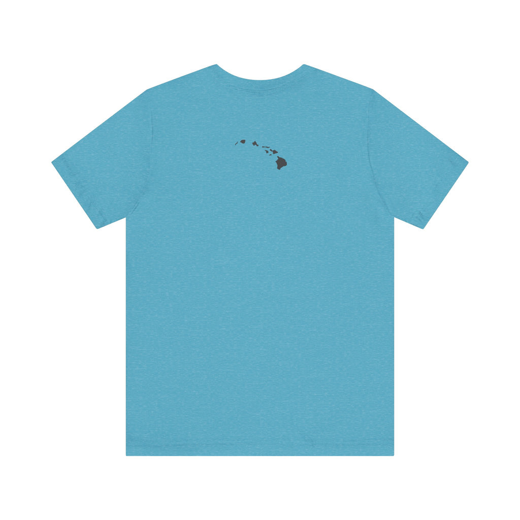 Hawaii Aloha State Unisex Jersey Short Sleeve Tee, Various Colors, Breathable Fabric