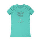 Women's Mindfulness Tee - "Take a Deep Breath" Meditation Shirt