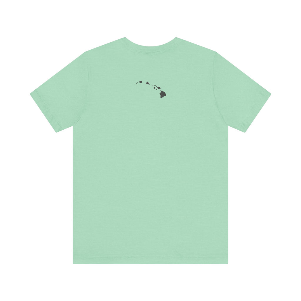 Hawaii Aloha State Unisex Jersey Short Sleeve Tee, Various Colors, Breathable Fabric