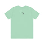 Hawaii Aloha State Unisex Jersey Short Sleeve Tee, Various Colors, Breathable Fabric