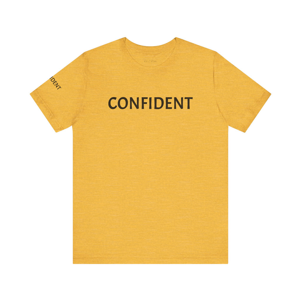 Inspirational Short Sleeve Tee - Confident