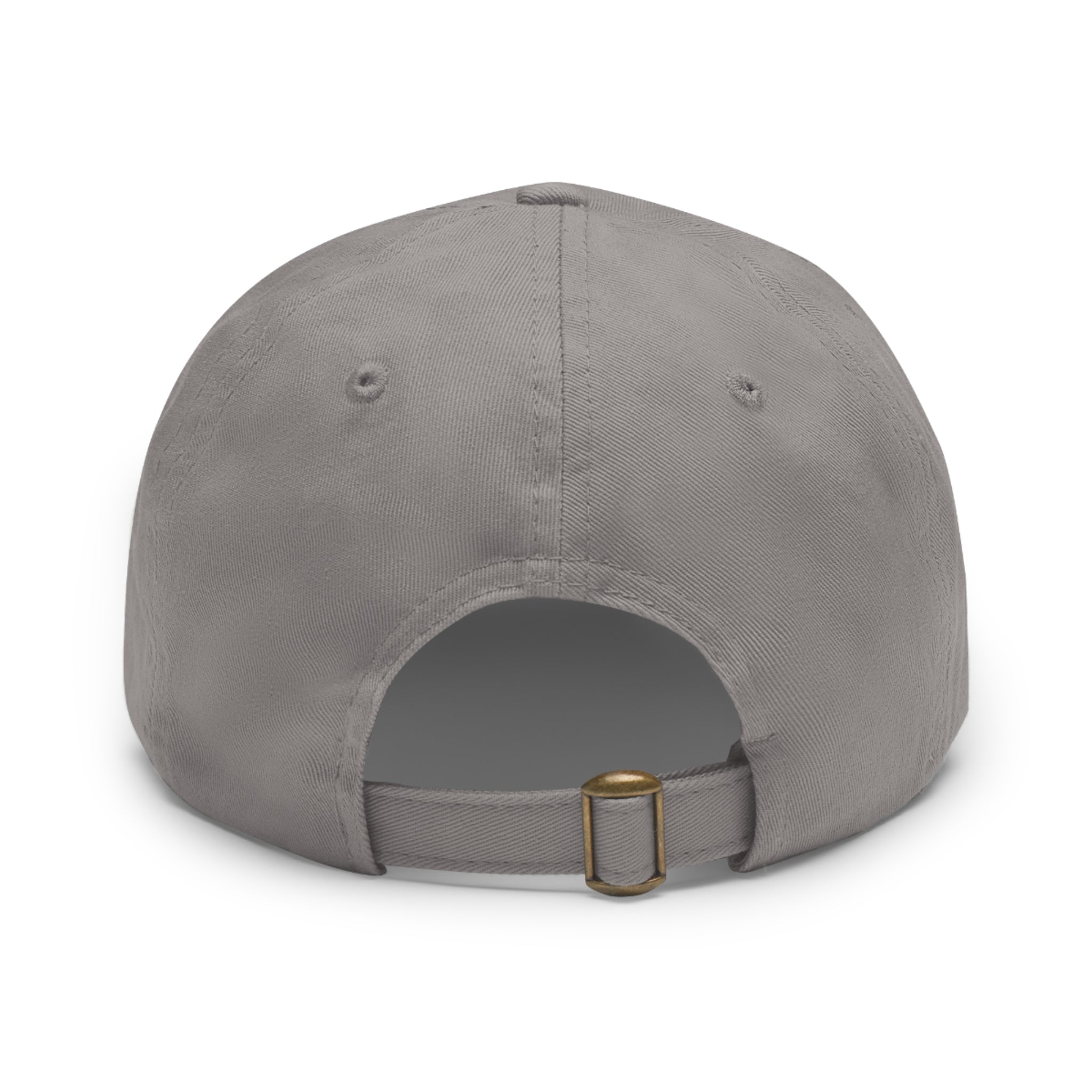 Stylish Dad Hat, Casual Everyday Wear, Father's Day Gift, Outdoor & Fun, Adjustable Cap, Unique Leather Patch Design
