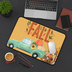 Fall-Themed Desk Mat, Festive Desk Accessories, Fall Decor, Home Office Mat, Seasonal Office Supplies, Gift for Fall Lovers