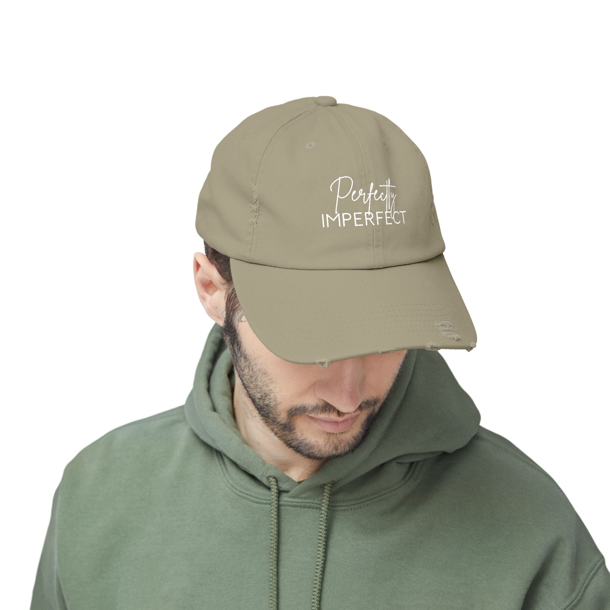 Distressed Cap - Trendy Unisex Hat for Casual Wear
