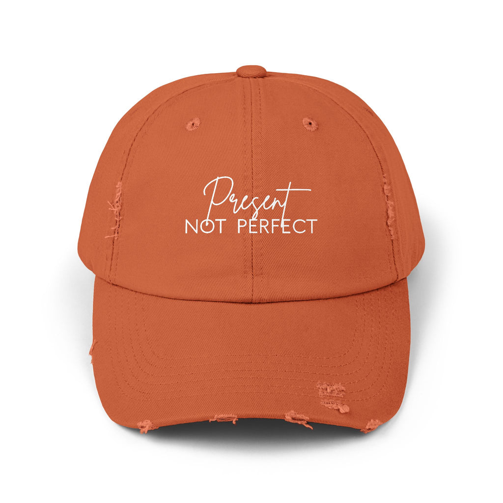 Distressed Cap - Trendy Unisex Hat for Casual Wear