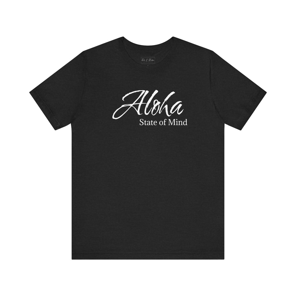 Hawaii Aloha State Unisex Jersey Short Sleeve Tee, Various Colors, Breathable Fabric