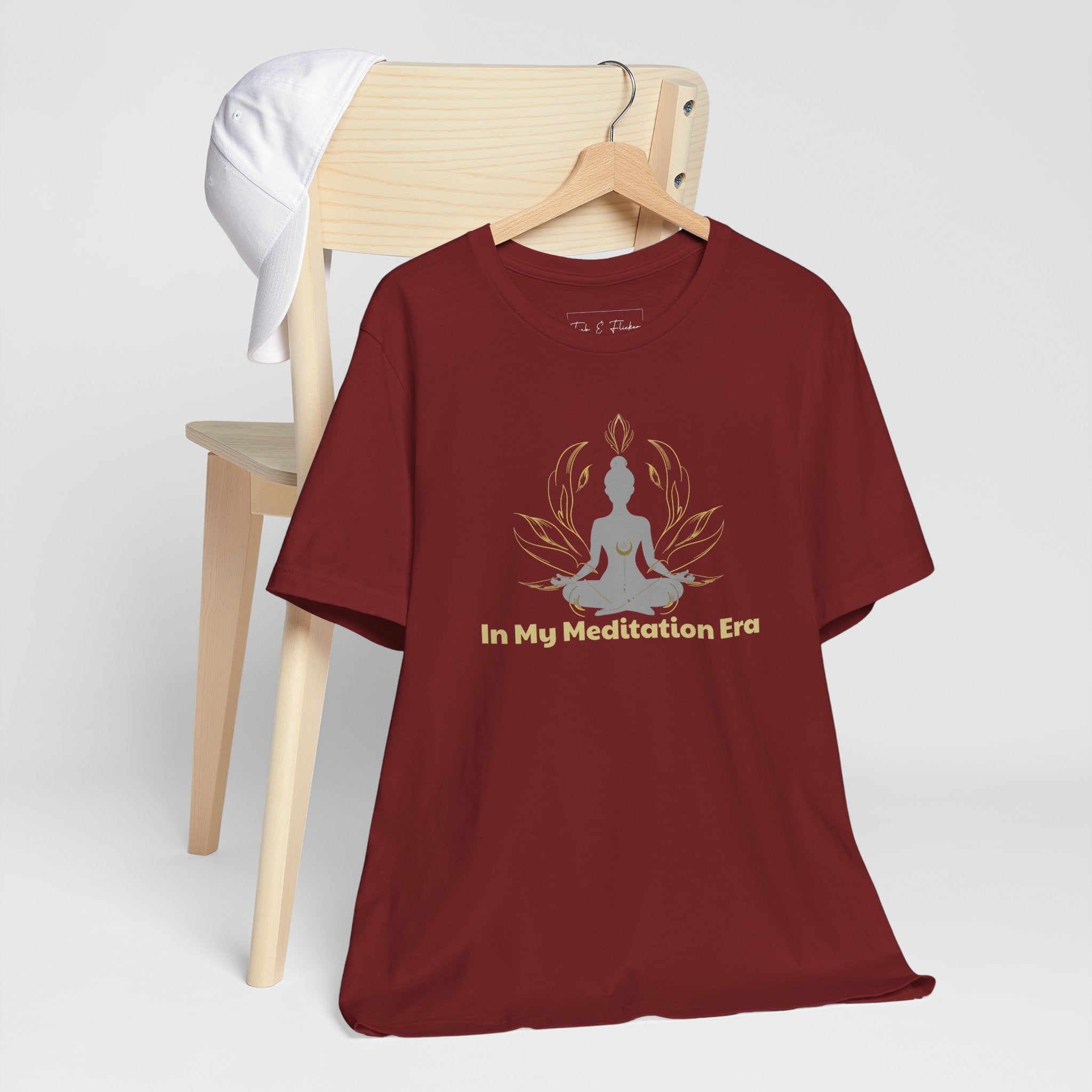 Mindful Meditation Unisex Short Sleeve Tee - Relax & Reflect