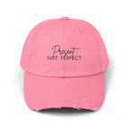 Distressed Cap - Trendy Unisex Hat for Casual Wear