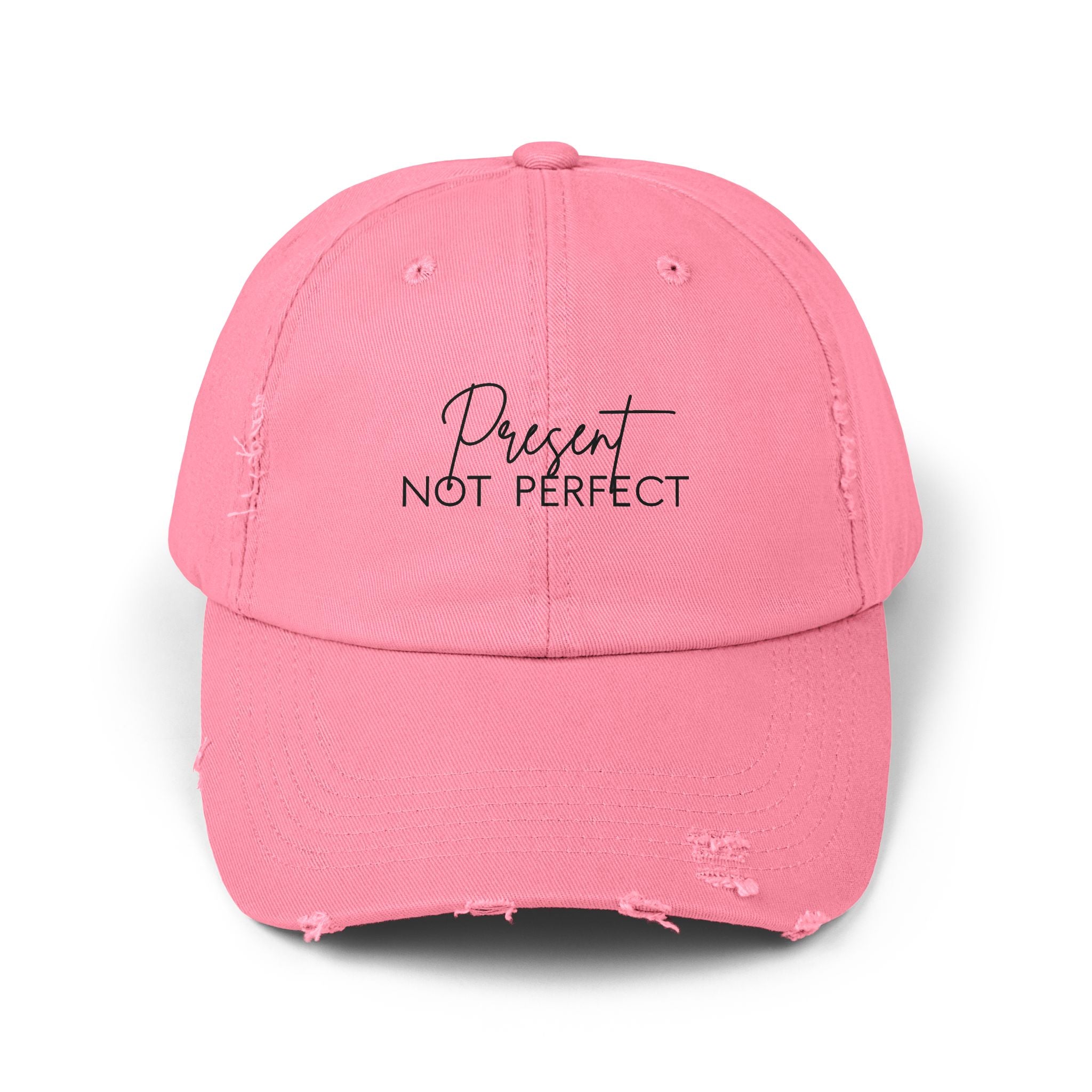 Distressed Cap - Trendy Unisex Hat for Casual Wear