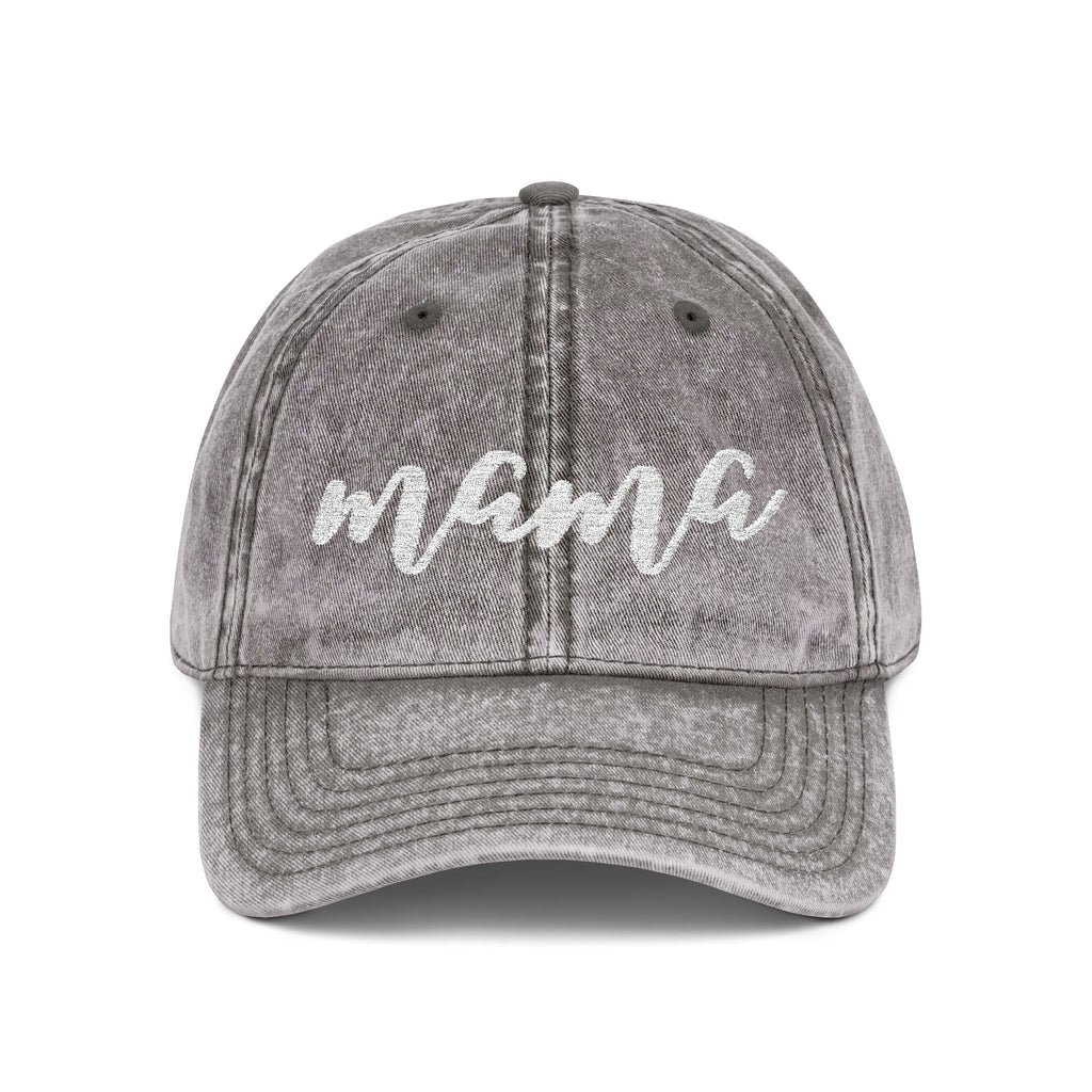 Vintage Mama Cap - Embroidered Cotton Baseball Hat