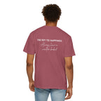 Comfort Colors Garment-Dyed Travel T-Shirt - 'We Trippin' & 'The Key to Happiness'