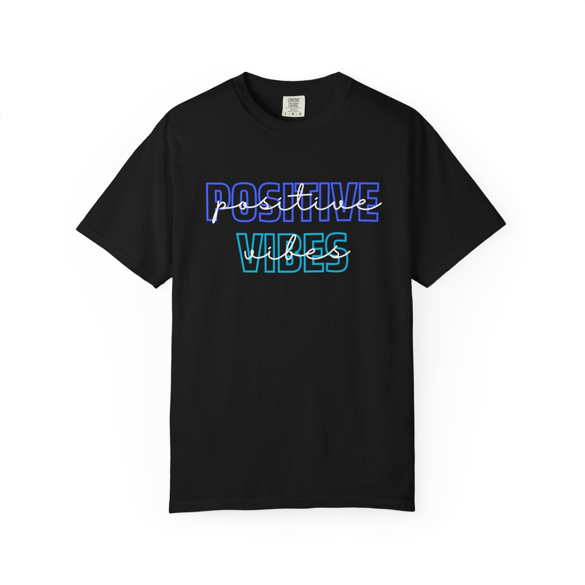 Comfort Colors Positive Vibes Unisex Garment-Dyed T-Shirt