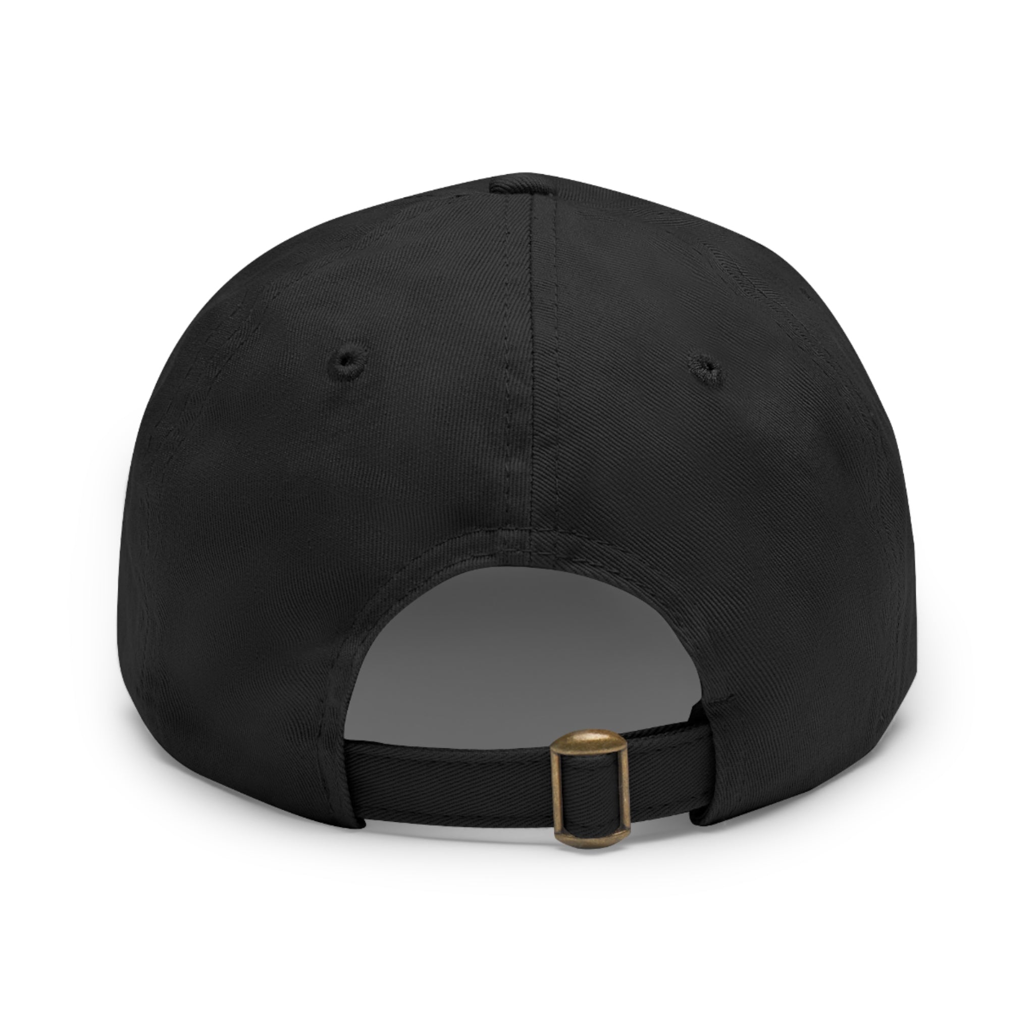 Stylish Dad Hat, Casual Everyday Wear, Father's Day Gift, Outdoor & Fun, Adjustable Cap, Unique Leather Patch Design