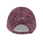 Vintage Embroidered Cap - 'Present' & 'Not Perfect'