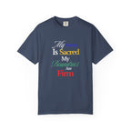 Comfort Colors Empowerment T-shirt, Positive Energy Tee, Personal Boundaries Top, Self-Care Apparel, Authenticity Clothing
