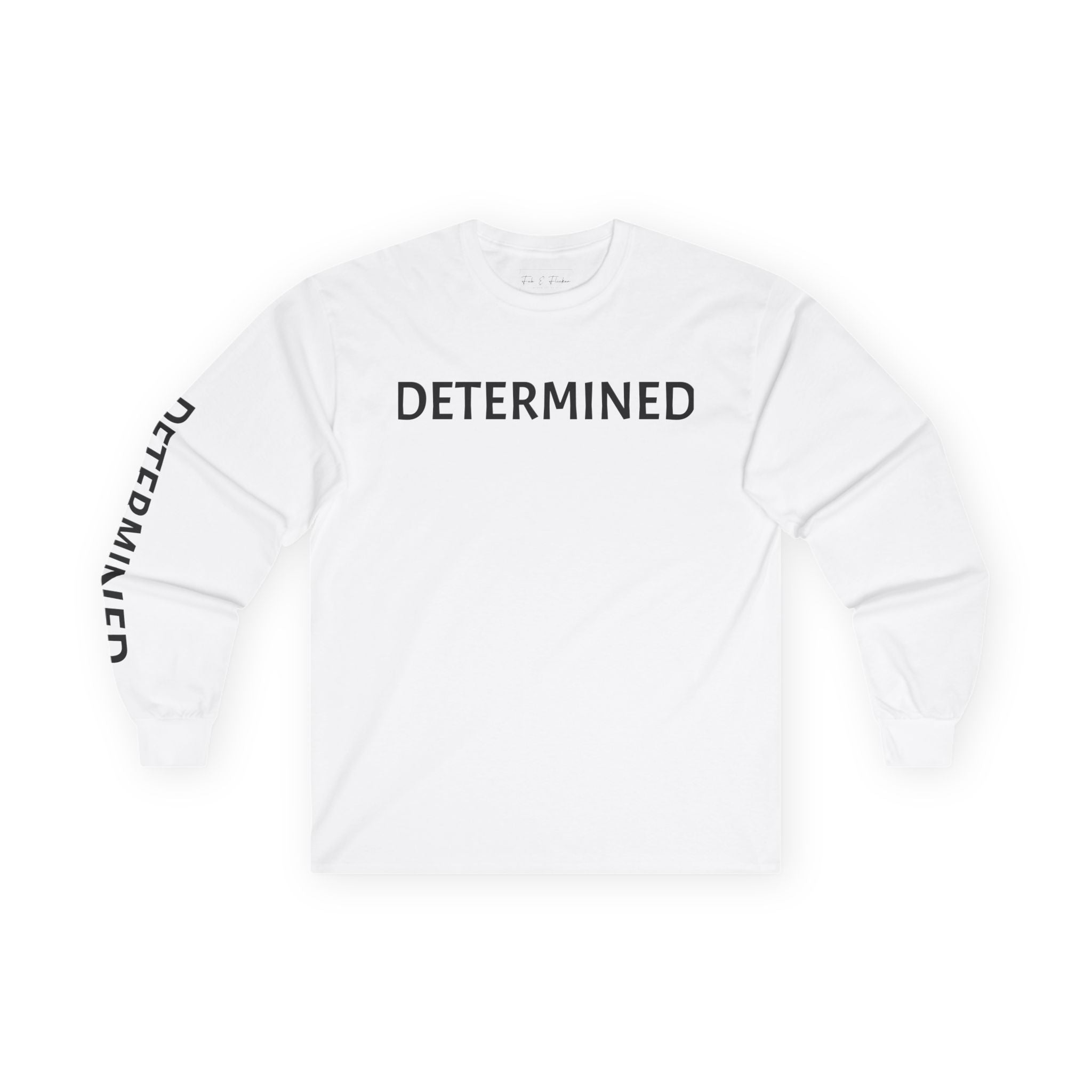 Inspirational Long Sleeve Tee - Determined
