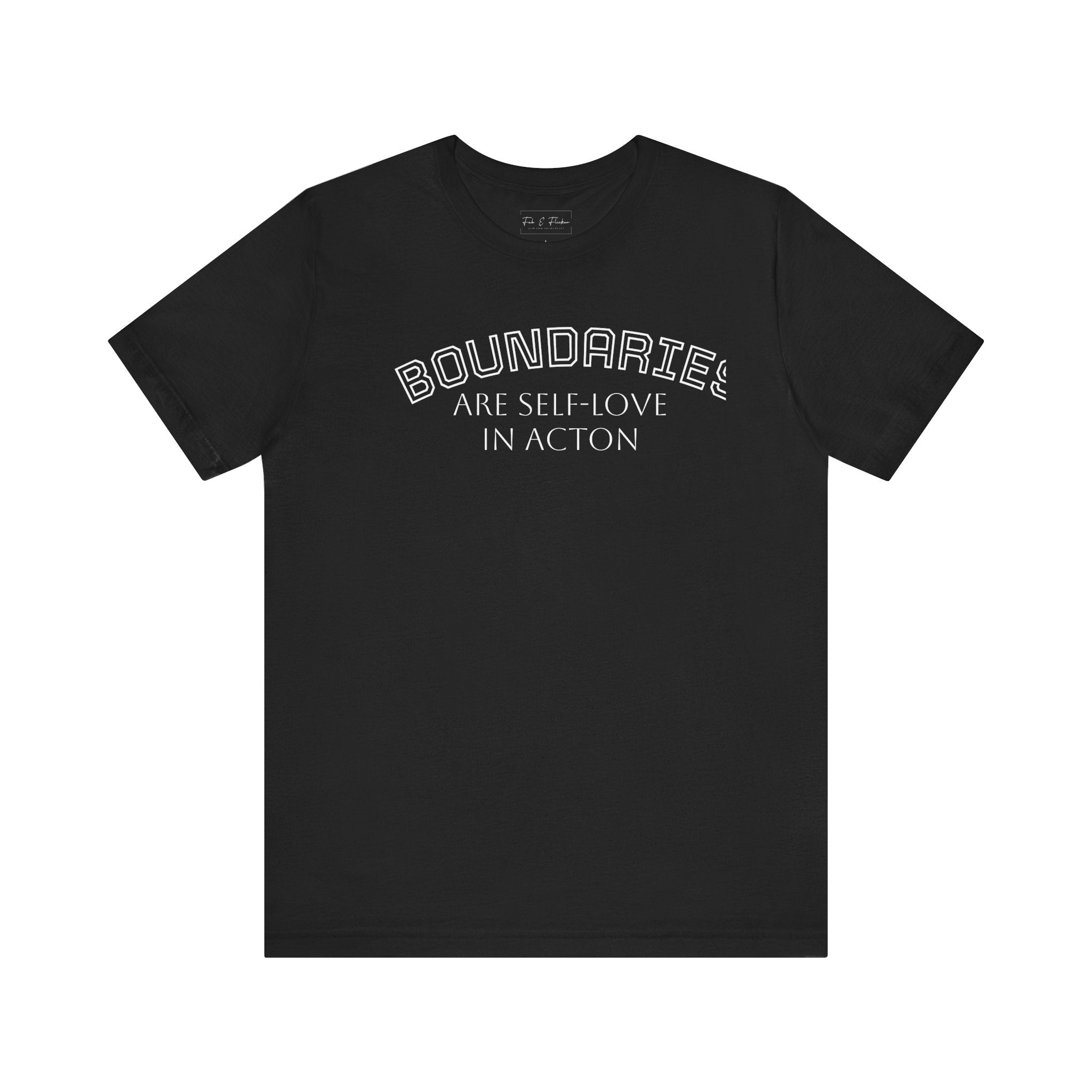 Self-Love Boundaries Tee, Unisex Jersey T-Shirt, Positive Affirmation Shirt, Conscious Living Apparel, Mindfulness Gift