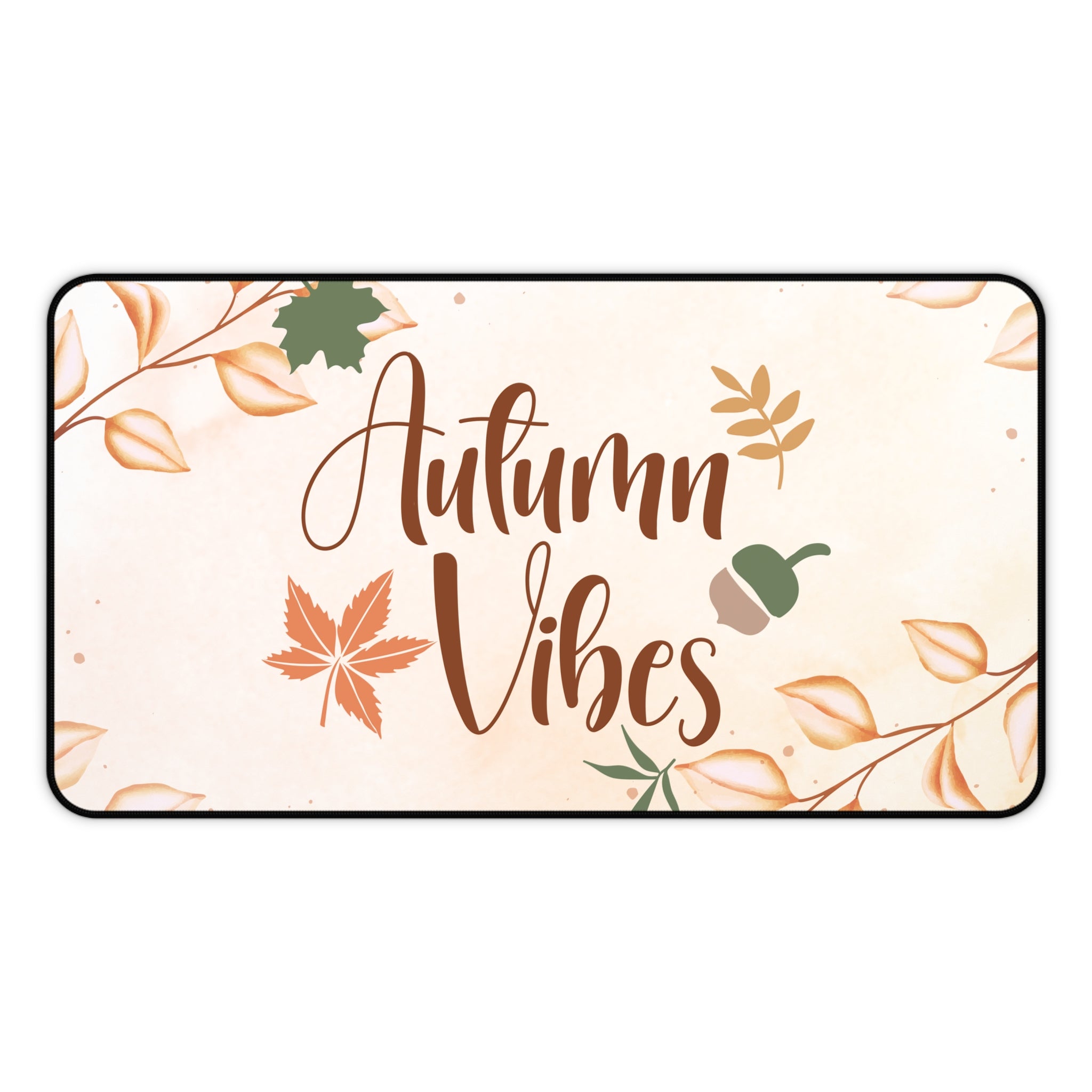 Autumn Vibes Desk Mat - Cozy Fall Office Decor, Seasonal Desk Accessories, Gamer Mouse Pad, Autumn Home Office Gift, Rustic Style [...]