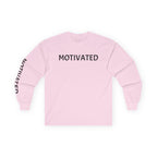 Inspirational Long Sleeve Tee - Motivated