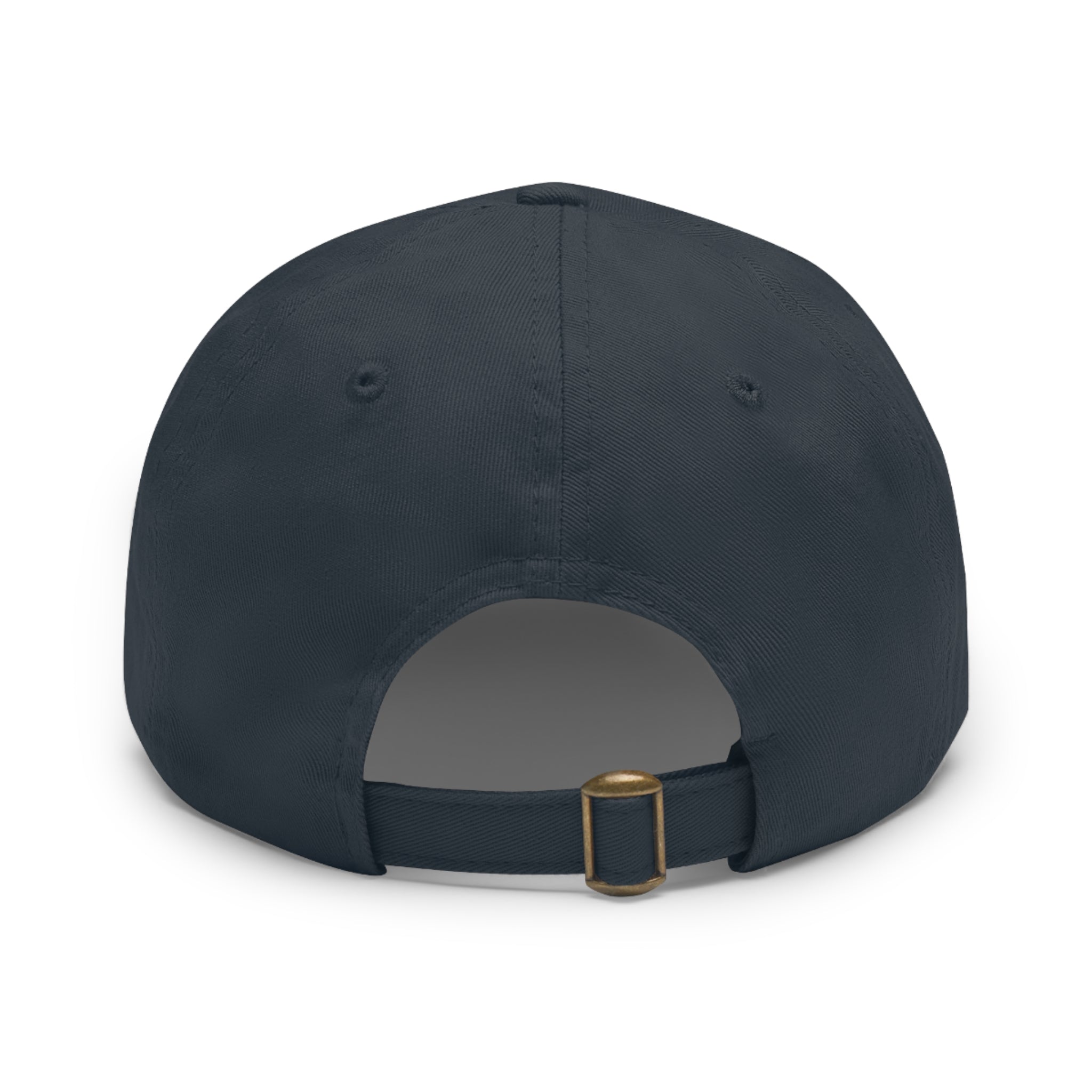 Stylish Dad Hat, Casual Everyday Wear, Father's Day Gift, Outdoor & Fun, Adjustable Cap, Unique Leather Patch Design