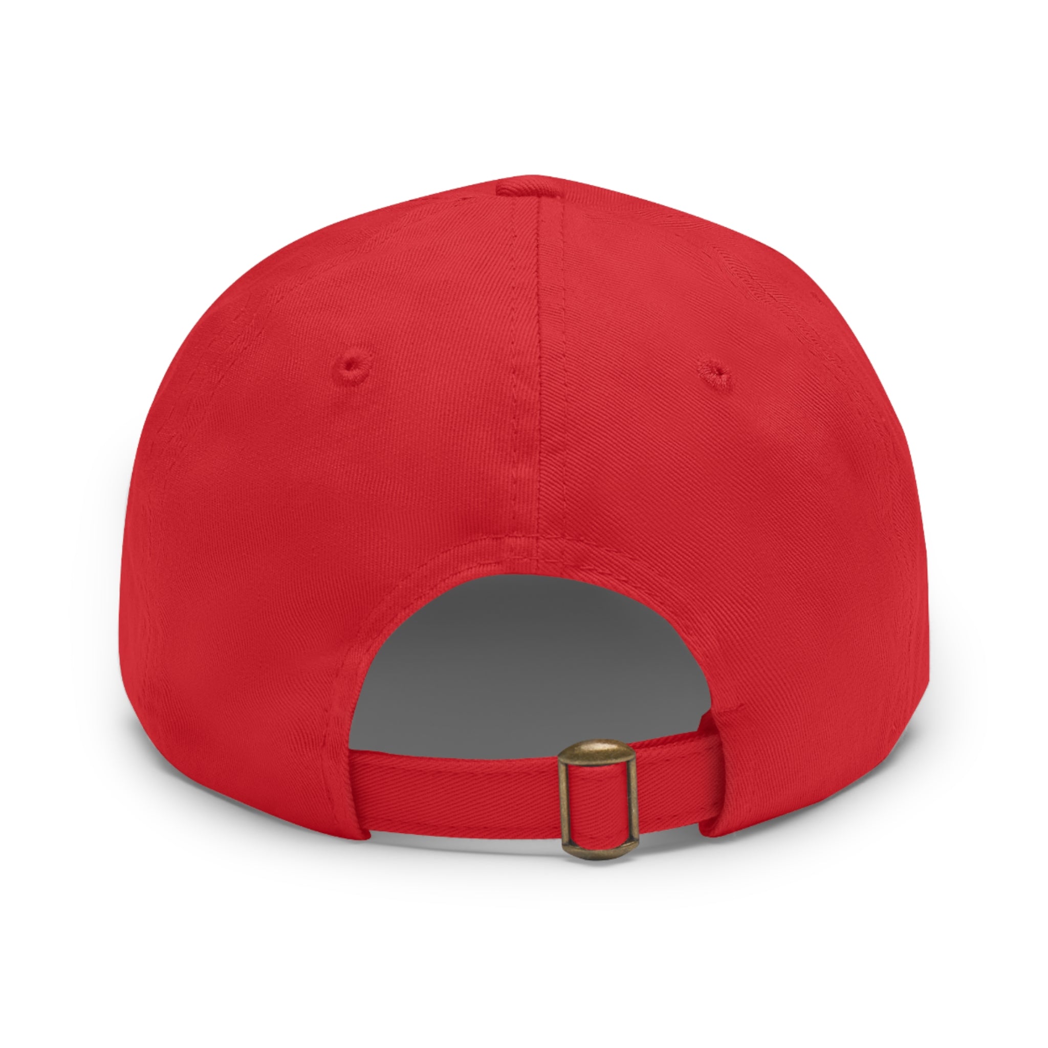 Stylish Dad Hat, Casual Everyday Wear, Father's Day Gift, Outdoor & Fun, Adjustable Cap, Unique Leather Patch Design