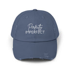 Distressed Cap - Trendy Unisex Hat for Casual Wear