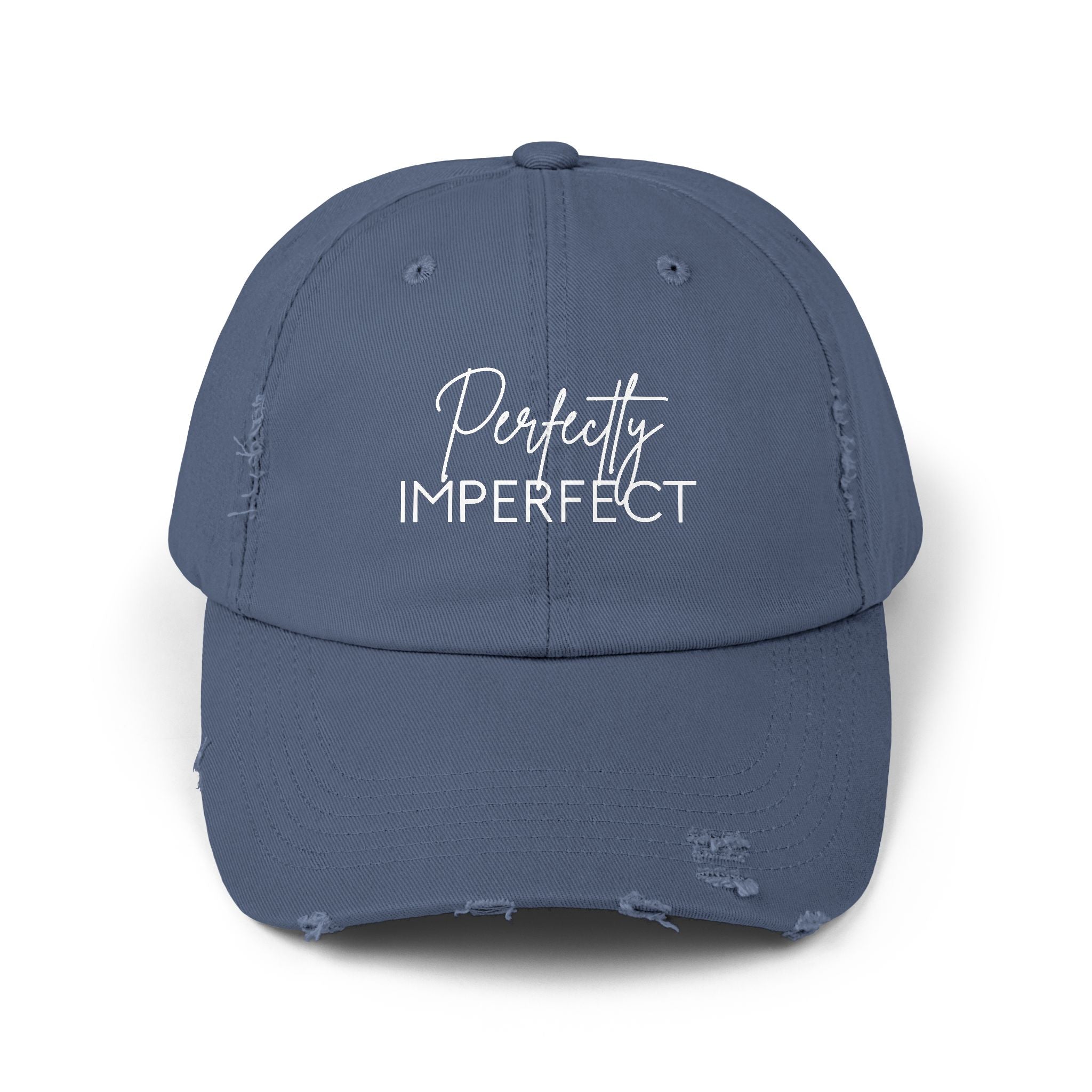Distressed Cap - Trendy Unisex Hat for Casual Wear
