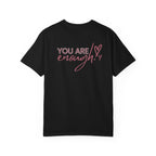 Comfort Colors Inspirational T-shirt: 'Hi Friend' & 'You Are Enough'