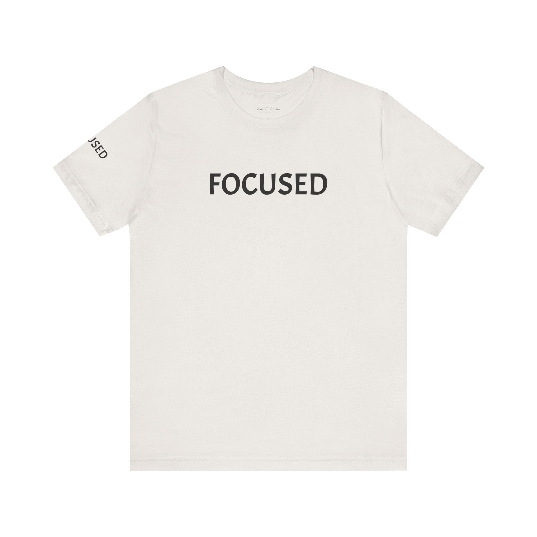 Inspirational Short Sleeve Tee - Focused