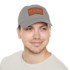 Fab & Flicker Stylish Hat with Leather Patch - Glow from the Inside Out