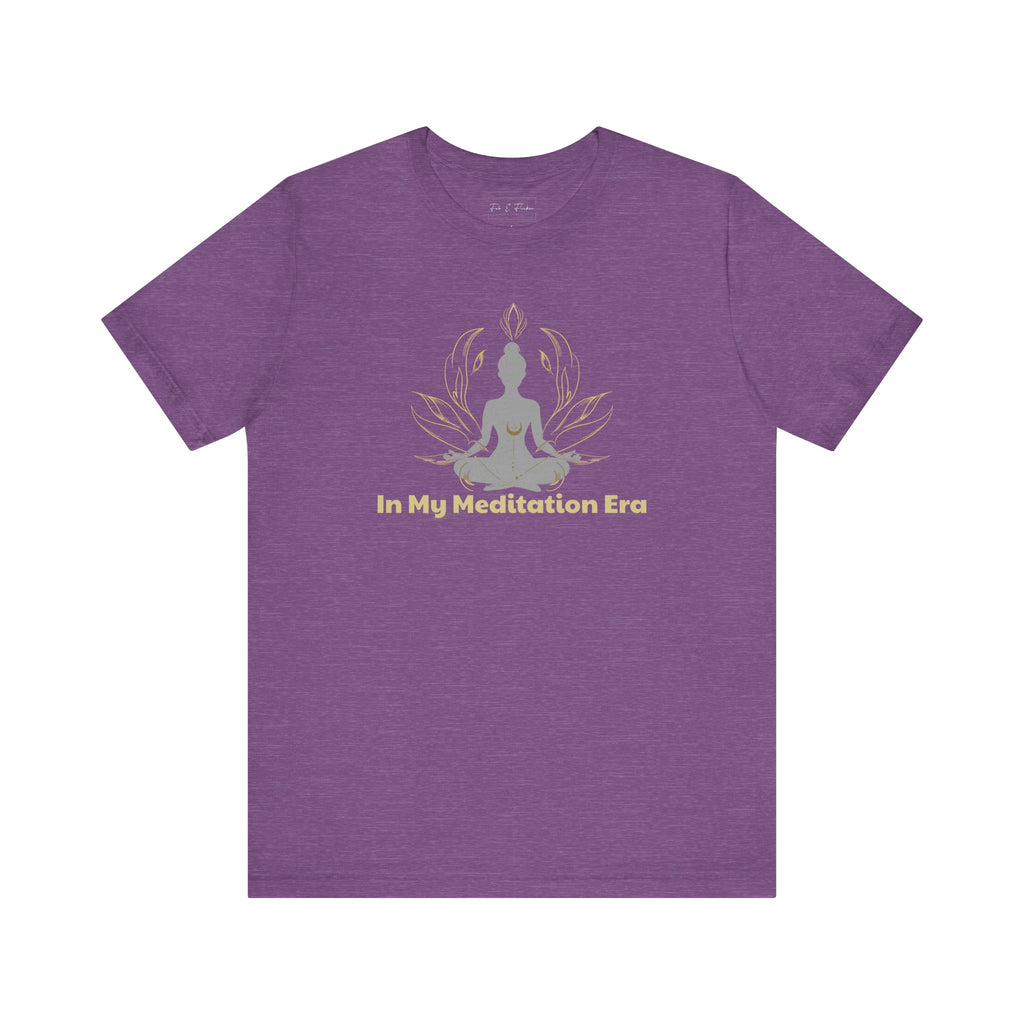 Mindful Meditation Unisex Short Sleeve Tee - Relax & Reflect