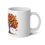 Autumn Inspirational Jumbo Mug, Fall Coffee Cup, 20oz Mug, Cozy Home Decor, Gift for Nature Lovers, Seasonal Drinkware