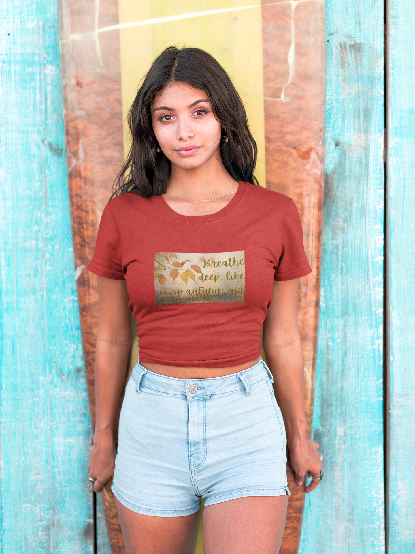 Fall Breathe Deep T Shirt