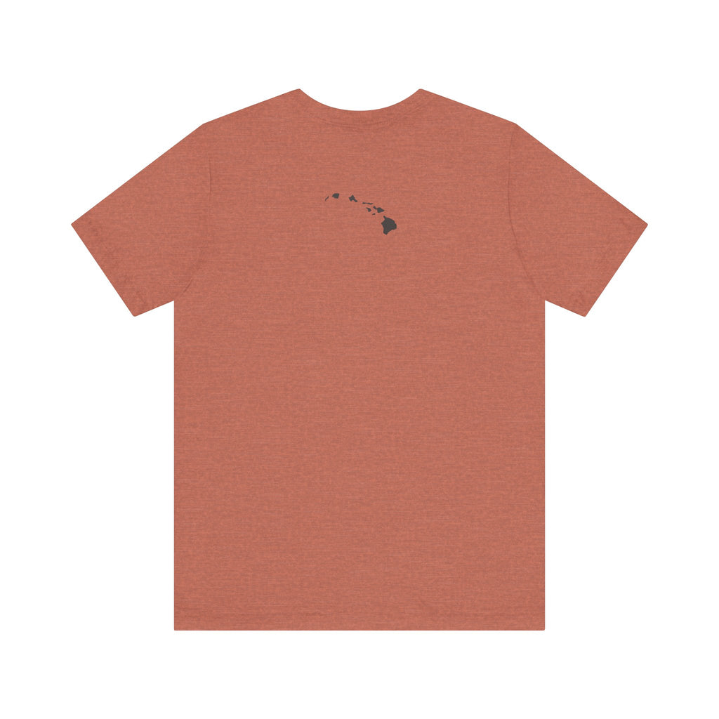 Hawaii Aloha State Unisex Jersey Short Sleeve Tee, Various Colors, Breathable Fabric