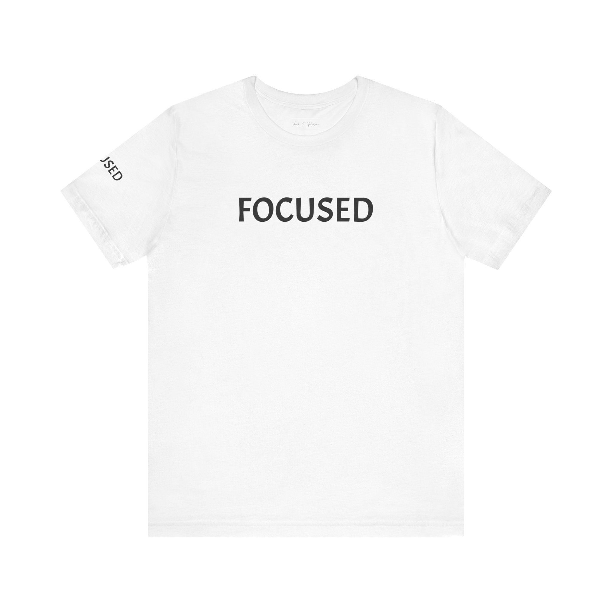 Inspirational Short Sleeve Tee - Focused