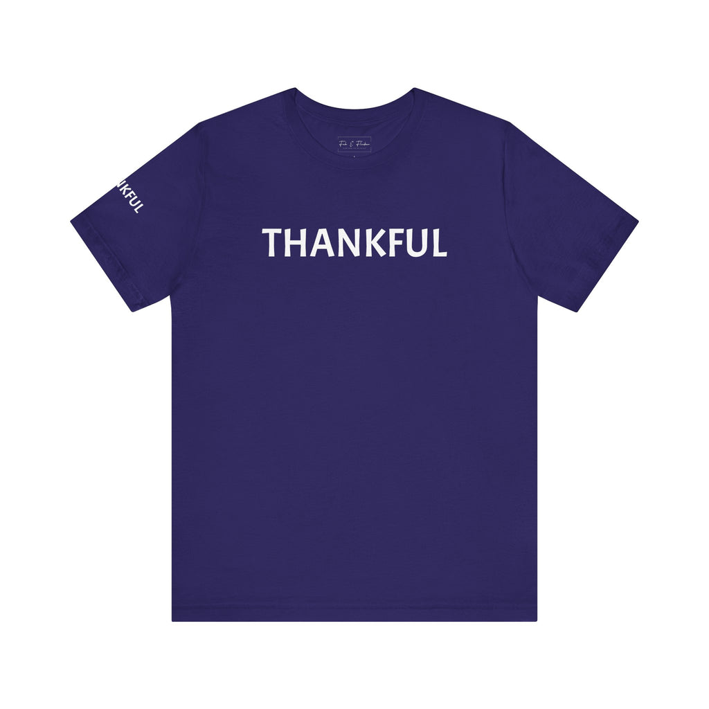 Inspirational Short Sleeve Tee - Thankful