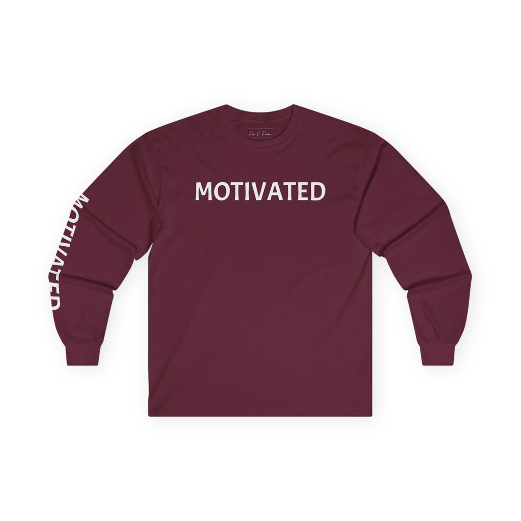 Inspirational Long Sleeve Tee - Motivated