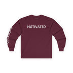 Inspirational Long Sleeve Tee - Motivated