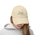 Distressed Cap - Trendy Unisex Hat for Casual Wear