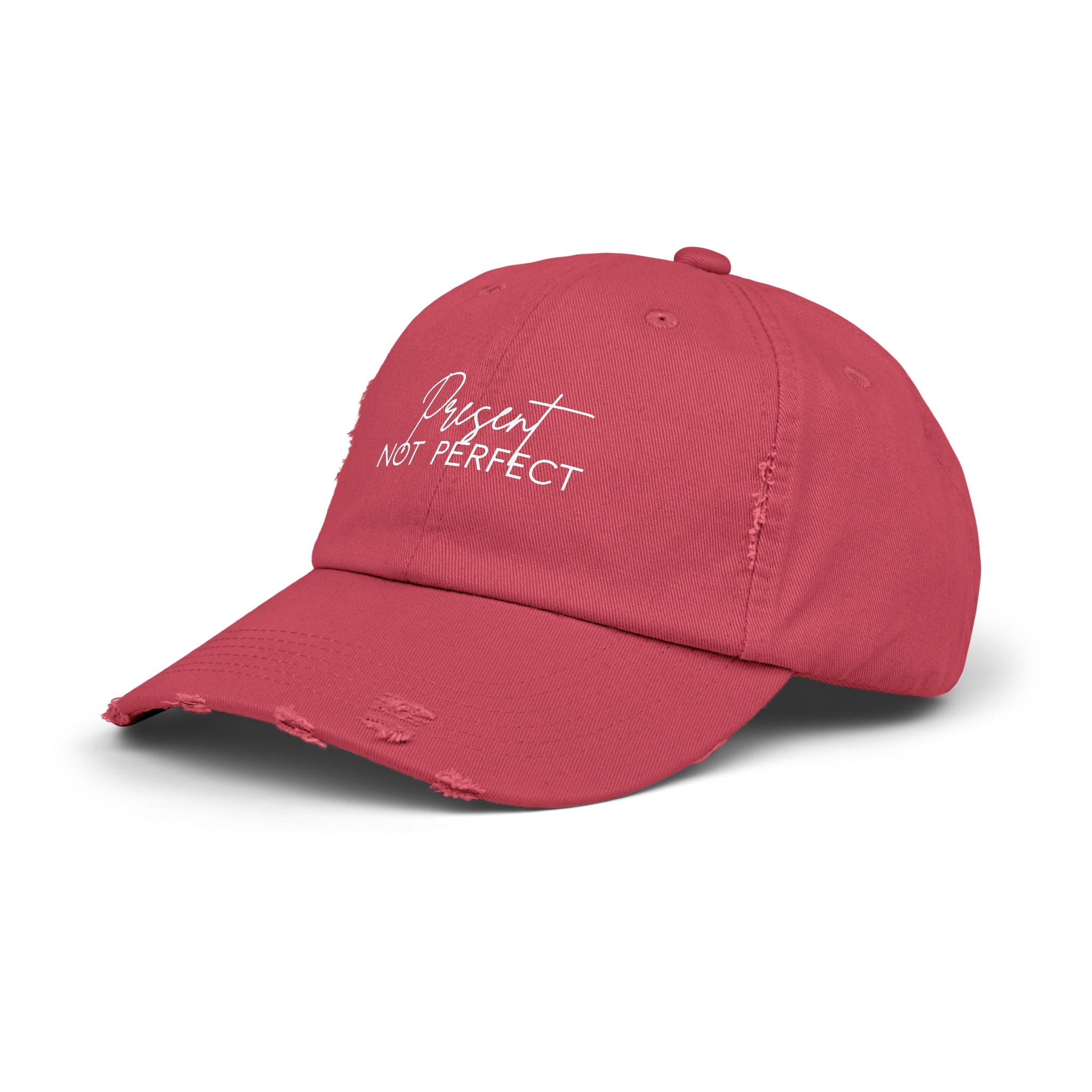 Distressed Cap - Trendy Unisex Hat for Casual Wear