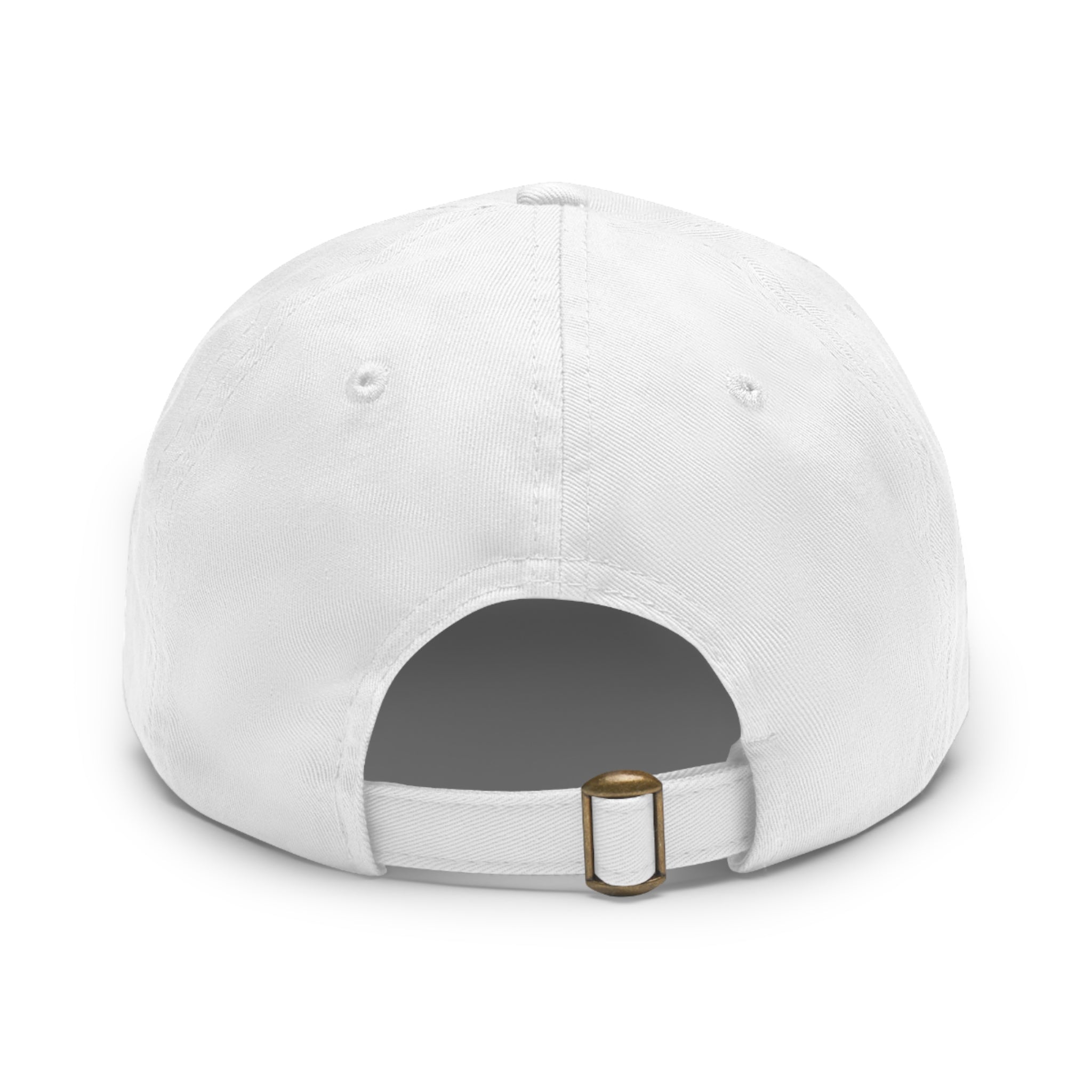 Stylish Dad Hat, Casual Everyday Wear, Father's Day Gift, Outdoor & Fun, Adjustable Cap, Unique Leather Patch Design