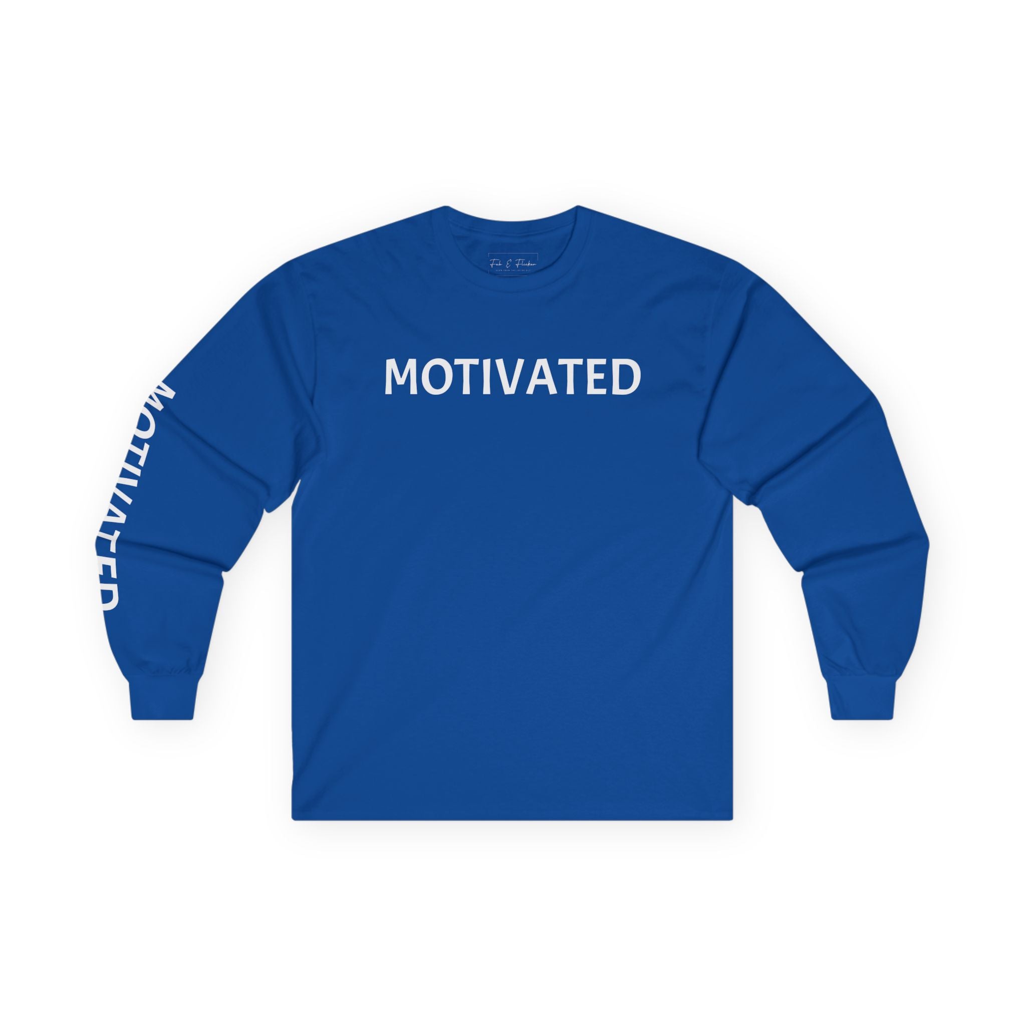 Inspirational Long Sleeve Tee - Motivated