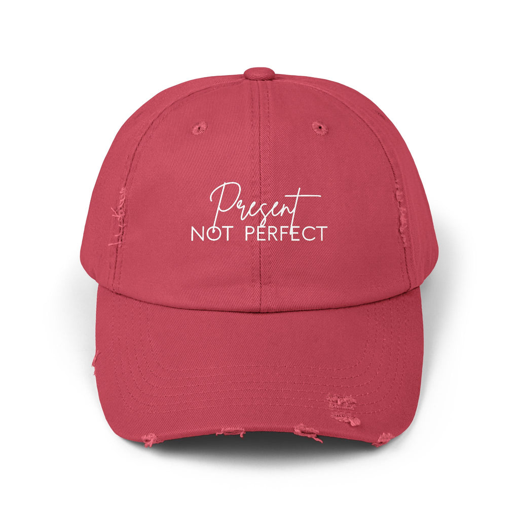 Distressed Cap - Trendy Unisex Hat for Casual Wear